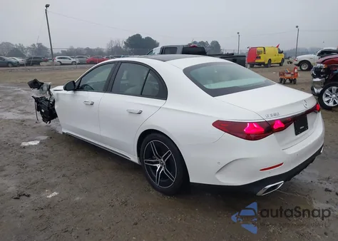 2025 Mercedes-Benz E 350 from USA, damaged, VIN W1KLF4GB3SA153405